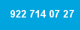 922 714 07 27 922 714 07 27